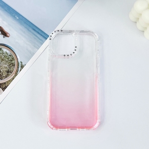 Gradient màu trong suốt chống sốc 360 rõ ràng TPU fundas PC tpupc trở lại mới celular honatop forros bảo vệ điện thoại di động trường hợp - Product Image 5