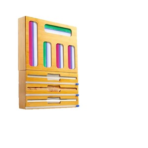 Creative wooden food <b>wrap</b> cutter, solid wood <b>kitchen</b> wall-mounted food sealing bag dispenser, garbage bag organizer. - Product Image 5