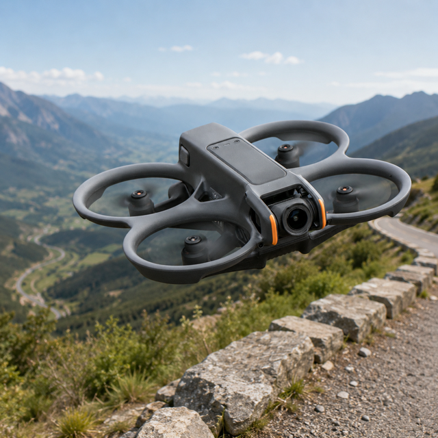 Compact Avata 2 Racing Drones 3-Battery FPV Combo with 48MP Camera 10KM Range One-Tap Flip Propeller Guard Plastic Construction