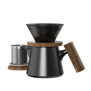 Nuevo DISEÑO DE DHPO, gotero de café de cerámica con mango de madera y tapa, cafetera - Product Image 4