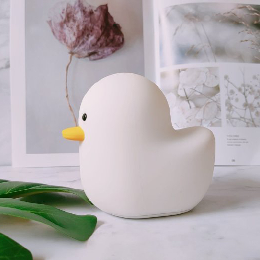Тусклый утка Ночной свет внешний вид мини светодиодный настроение Ночная лампа Мультфильм игрушка интеллект