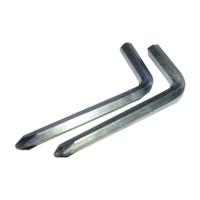 Clé à tournevis coudée Alleny de type L de 5mm personnalisée OEM clé à molette croisée à tête cruciforme avec manche en acier pour réparation