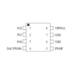 Puce vocale à faible consommation 8 broches série NVH, puce IC de lecture vocale OEM pour appareils médicaux - Product Image 5