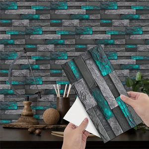 Pegatinas de Azulejos Autoadhesivas, Removibles, para Pared, Vinilo Impermeable, para Decoración del Hogar - Product Image 1
