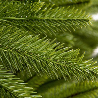Nouvelles décorations d'arbre de Noël artificielles haut de gamme écologiques pour usage domestique Lumières LED en épicéa sur pied de haute qualité