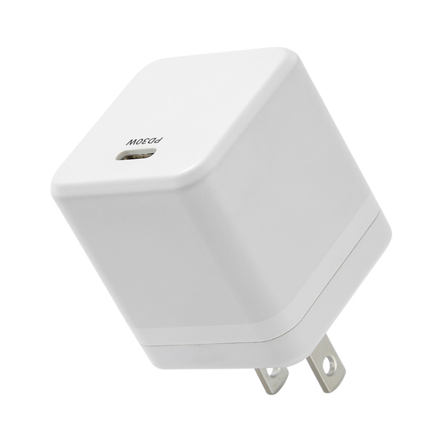 Ultra Super Mini Type-C 30W Fast Chargers Adapters 5V3A 9V2.22A 12V1.67A UK EU US GaN PD30W USB Plug Wall Chargers for iPhone 15