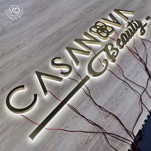 Letras Metálicas Personalizadas para Publicidad, Letras LED 3D, Cómo Hacer Letreros, Número de Casa, Letrero Retroiluminado - Product Image 6