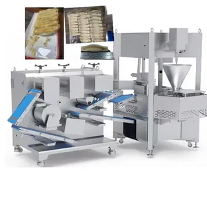 Chinese Quality Assurance Fully Automatic Production Commercial Large Potsticker dumpling Machine supplier Supermarkets
