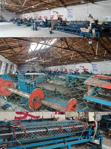 Kim Cương hàng rào dây lưới thấp trang trí sân vườn hàng rào tấm 100ft cuộn có thể tháo rời Chuỗi liên kết PVC tráng 3D mô hình ngoài trời - Product Image 2