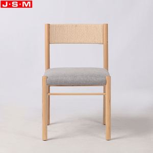 Paper Sting Woven Back Chair Chaises de salle à manger en bois de frêne Cafe <span class=keywords><strong>Restaurant</strong></span> - Product Image 5