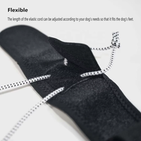 Attelle de protection pour pattes de chien, correcteur de pattes, attelle réglable pour pieds blessés, chaussures pour pattes avant et arrière
