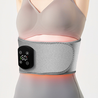 Ceinture de massage électrique chauffante pour le traitement du nerf sciatique, soulagement de la douleur, vibration, masseur lombaire et dorsal