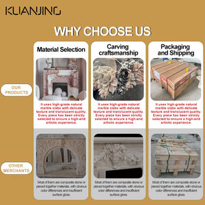 विला और अपार्टमेंट के लिए फ्रीस्टैंडिंग इंस्टॉलेशन के साथ कुनजिंग ओम/गंध आधुनिक लक्जरी लकड़ी-जलने वाली चिमनी - Product Image 6