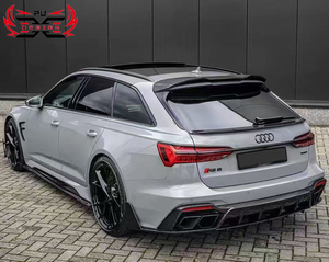 Minigonne laterali in fibra di carbonio preimpregnata PU all'ingrosso per <span class=keywords><strong>Audi</strong></span> <span class=keywords><strong>RS6</strong></span> C8 C8 MSY Style Body Kit - Product Image 2