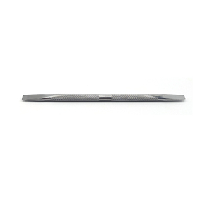 Nouvel outil de manucure double extrémité en acier inoxydable : repousse-cuticules et coupe-ongles à bord droit - Product Image 1
