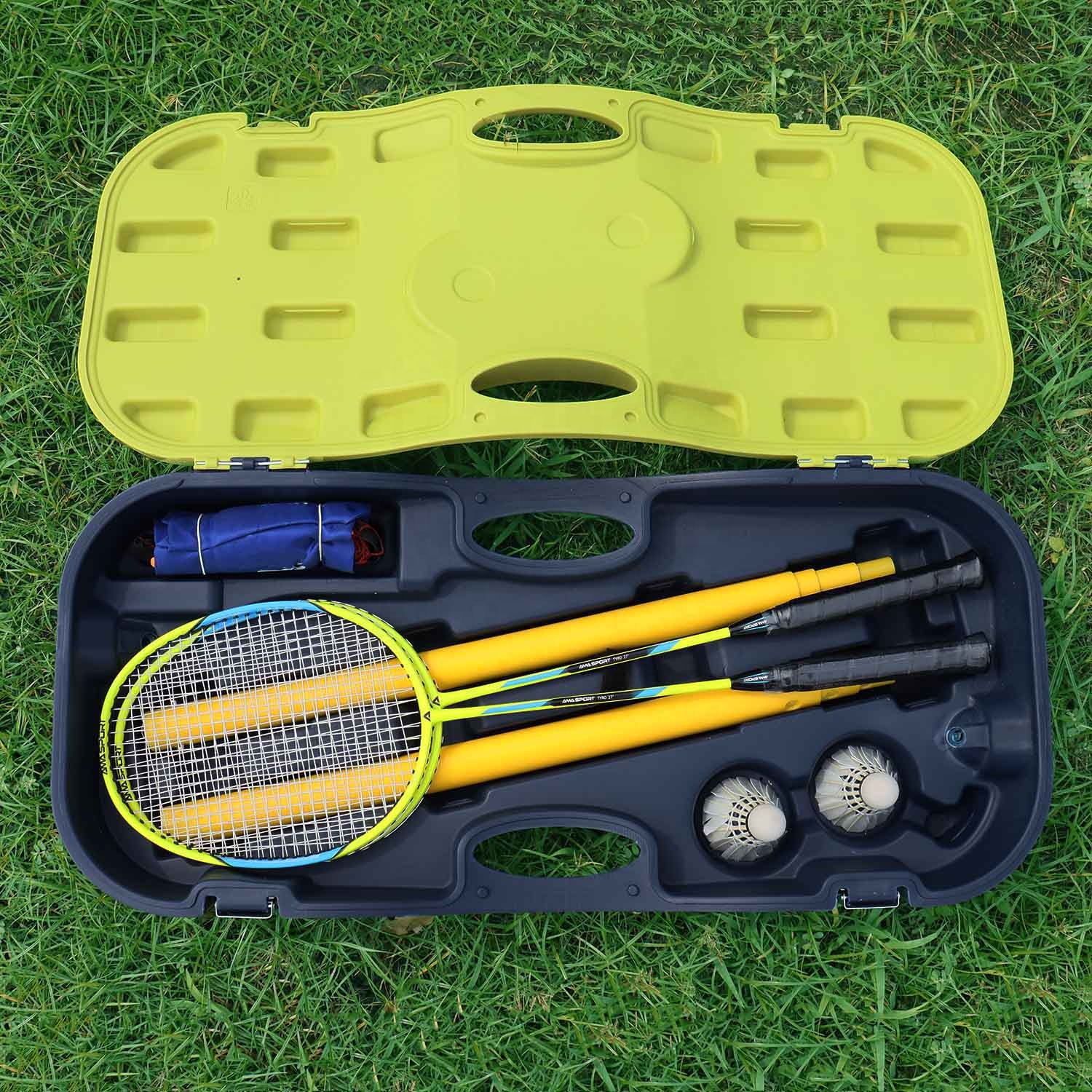 Лидер продаж, набор переносной бадминтонной сетки с рейками