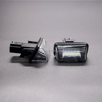Accessoires de voiture Lampe d'immatriculation à LED sans erreur pour Peugeot 206 207 306 307 308 406 407 5008 Partner Tepee