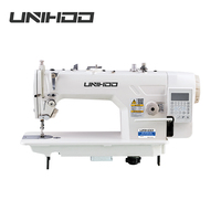 9700 Machine à coudre industrielle automatique à aiguille unique point noué usage domestique nouvelle condition lit plat ligne droite Linea Recta