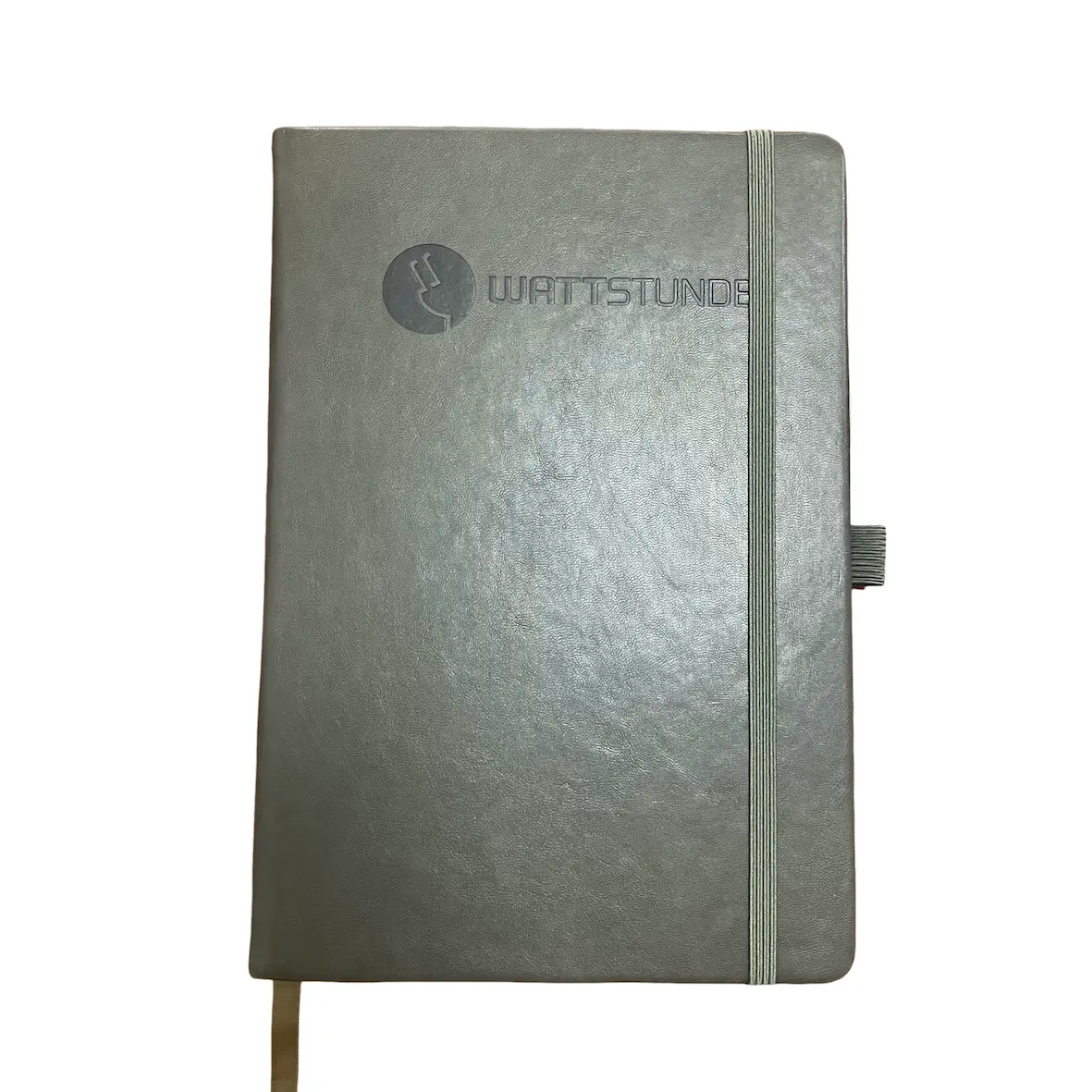 Jurnal notebook kulit PU A5 kustom dengan band elastis Buku Harian kulit kertas notebook cetak notebook dipersonalisasi