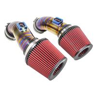 KYOSTAR Nouveau Kit d'Admission d'Air Froid en Titane 2012-2017 pour BMW F10 M5 F12 M6 S63TU, avec Filtres à Air Premium pour une Amélioration des Performances