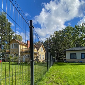<span class=keywords><strong>Panneau</strong></span> de clôture de jardin en <span class=keywords><strong>métal</strong></span> incurvé 3D personnalisé pour la décoration extérieure de la maison - Product Image 2