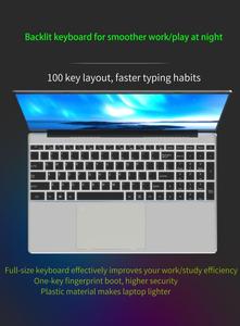 Großhandel 15,6-Zoll-Laptop Intel Celeron N5095 Win 11 32GB 2TB Business-Laptops Computer Slim 15,6-Zoll-Student Notebook-Computer - Product Image 6