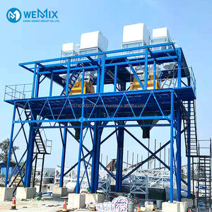 HZS90 Centrale à béton Centrale à béton stationnaire Centrale à béton prêt à l'emploi Mélangeur à béton alimenté par courroie - Product Image 1