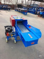 Nouveau broyeur/déchiqueteur à essence et diesel pour la paille, l'herbe et l'ensilage - Utilisation domestique et agricole 220V