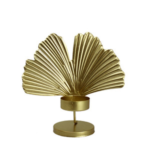<span class=keywords><strong>Bougeoir</strong></span> style européen en <span class=keywords><strong>fer</strong></span> forgé, chandelier avec Base en métal, décoration de Table - Product Image 3
