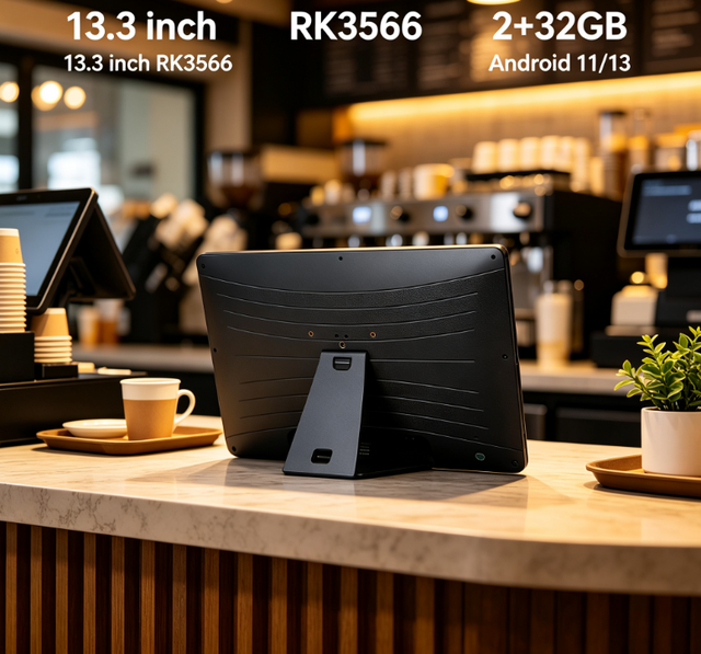 High Quality 13.3 Inch Android 11/13 Touch All-in-One Tablet RK3566 2+32GB IPS Panel OEM for Retail Store Digital Signage Kiosk