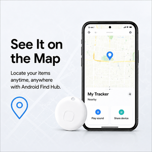 Localizador y Rastreador en Tiempo Real con Control por Aplicación, Impermeable IP67, con un Solo Clic, para Vehículos, Llaves y Bolsos - Product Image 1
