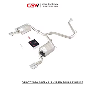 Tuyaux d'échappement Catback à montage facile et précis avec contrôle à distance des vannes électroniques pour Toyota Camry Hybrid 2.5 - Product Image 4