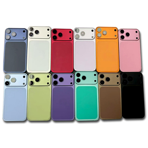 DIY XR to 17 PRO ,<strong>11</strong> - 17 ,<strong>X</strong> XS MAX Like 17 Pro MAX Housing Compatible for iPhone for Apple Back Cover Housing Battery <strong>Frame</strong> - Product Image 1