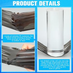 ฟิล์มห่อหุ้มแบบม้วน PE สำหรับอุตสาหกรรม ย่อยสลายได้ เป็นมิตรกับสิ่งแวดล้อม ใช้สำหรับการขนย้าย - Product Image 5