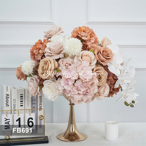 DKB Wholesale Artificial Flower Ball Arrangement Artificial Flower Bouquet <b>Table</b> Centerpiece for Wedding Decoration - Product Image 2