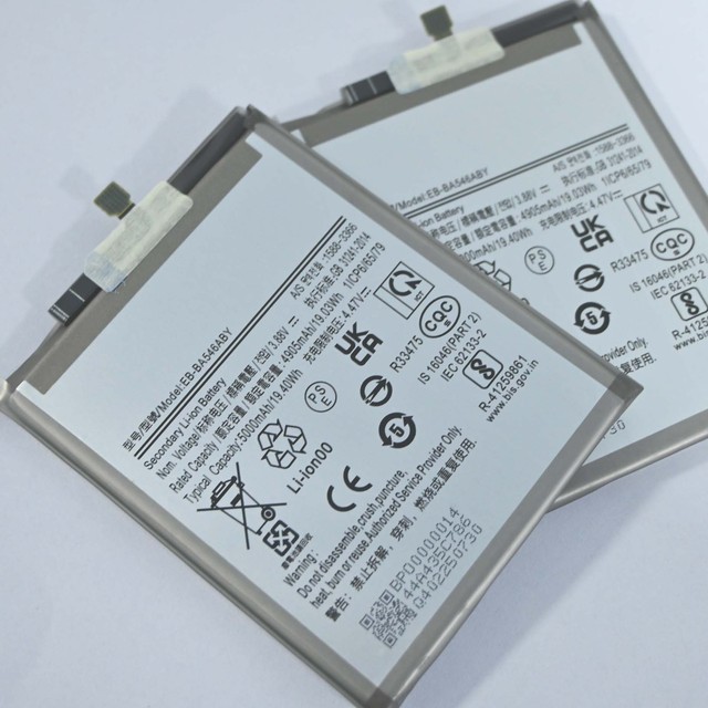 EB-BA546ABY 3.88V Replacement Battery for Samsung A54 5G/ A34 5G 4905mAh-5000mAh Genuine Phone Batteries