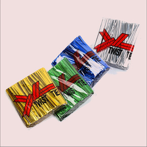 สายรัดโลหะสีทองเงินยี่ห้อ Youjiang ขนาด 4 มม. หนา 0.4 มม. สำหรับของขวัญ ขนมอบ ลูกอม ขนมขบเคี้ยว และบรรจุภัณฑ์ - Product Image 2