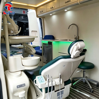 Unidad Dental Móvil Maxus, Vehículo Médico, Clínica Móvil con Silla, Compresor de Aire, Turbina, Luz, Rayos X