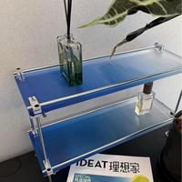 Panneaux en acrylique coulé transparent en gros pour tables d'appoint minimalistes, étagères de rangement et meubles contemporains