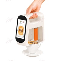 Imprimante à jet d'encre alimentaire portable professionnelle ITOP pour l'art latte sur lait et café, prix de gros usine