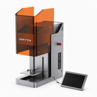 Grabador Láser UV de 5W, 355nm, 60x60x90mm, para Cristal 3D, Joyería, Regalos Personalizados para Negocios, Fácil de Usar