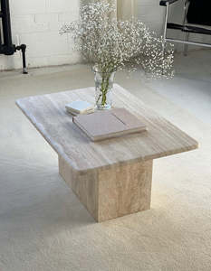 <span class=keywords><strong>Mesa</strong></span> de centro de travertino beige personalizada, muebles de piedra para sala de estar, <span class=keywords><strong>mesa</strong></span> de té de mármol, <span class=keywords><strong>mesa</strong></span> de centro de mármol - Product Image 2