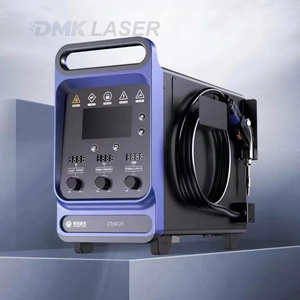 เครื่องเชื่อมไฟเบอร์เลเซอร์แบบมือถือ DMK STR- 1500W ระบายความร้อนด้วยน้ำ ฟังก์ชั่นหลากหลาย พกพาสะดวก มีความเสถียรสูง ใช้งานง่าย - Product Image 3