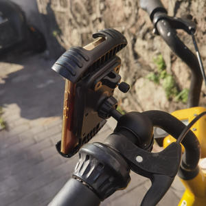 Supporto per Telefono da Moto Flessibile con Rotazione a 360 Gradi, Antiurto, a Sgancio Rapido, per Tubi di Grande Diametro, Adatto a Telefoni Grandi - Product Image 5