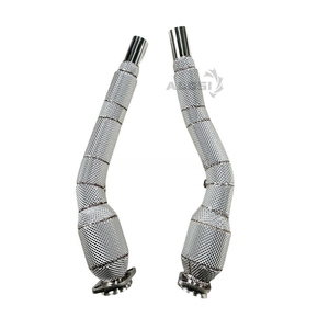 Tubo de Escape Catalítico Deportivo de Alto Rendimiento SUS304 para <span class=keywords><strong>Jaguar</strong></span> <span class=keywords><strong>XK</strong></span> XKR 5.0T 2009-2014, Piezas de Modificación de Potencia para Carreras - Product Image 1