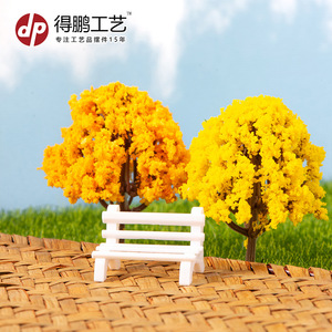Artificial Decorative <b>Trees</b> <b>Plastic</b> Flower Miniature Landscape Ornaments Indoor Outdoor Garden Decoration D1481 - Product Image 5