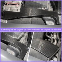 Kit complet de remplacement en carbone sec véritable pour compartiment moteur AMG GT GTS GTC GTR 2015-2023, couvercle de moteur, panneau latéral, accessoires de performance