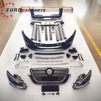 Vito W447 Mise à niveau vers 2024 ans Kit de carrosserie Ancien à nouveau style pour la classe V 16-23y Conversion Bodykit Pare-chocs de voiture Phares Ensemble complet