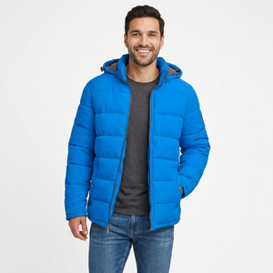 Oem Service Newest Style Padded Men's Puffer <b>Jacket</b> Professional Manufactured <b>Slim</b> <b>Fit</b> Men Puffer <b>Jacket</b> - Product Image 1