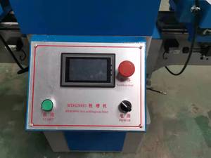 Escopleadora automática de cerradura de puerta de doble cabezal, escopleadora de lengüeta y ranura para carpintería - Product Image 5